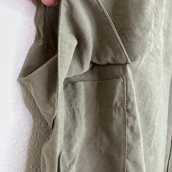 Zara Cargo Joggers, Olive Green, Size Medium - Picture 7 of 10